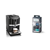Siemens EQ.300 Kaffeevollautomat TI351509DE, 1.300 Watt, schwarz & TZ70003 Brita Intenza Wasserfilter, reduziert Kalkgehalt im Wasser, für EQ.Serie und Einbauvollautomaten, weiß, 1 Stück
