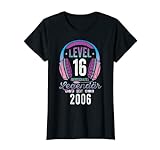 Damen Level 16 Jahre Mädchen Gamer Girl Zocker 2006 Geburtstag T-Shirt