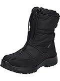 Josef Seibel Damen Winterstiefel Colorado 58,Weite G (Normal),Wechselfußbett,wasserdicht,uebergangsschuhe,Winterboots,schwarz,41 EU
