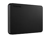 Toshiba Canvio Basics USB-C 4 TB Festplatte, schwarz, extern, Micro-USB-B 3.2