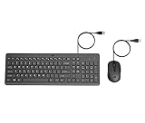 HP 150 kabelgebundene Maus-Tastaturkombination, QWERTZ Layout