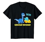 Kinder Großer Bruder Dinosaurier Junge Geschwister 2021 T-Shirt