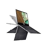 ASUS Chromebook Flip CM3, 12 Zoll Touchscreen HD NanoEdge Display, MediaTek™ Kompanio 820 (8192), Arm NATT MC5 GPU, 64GB eMMC, 4GB RAM, Wi-Fi 5, Chrome OS, Aluminium, Mineral Gray, CM3200FM1A-DS44T-S