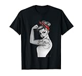 Girl Power modern Rosie, Pin Up Art by Anne Cha Mädchenpower T-Shirt