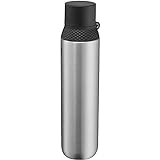 WMF Waterkant Iso2Go Trinkflasche Edelstahl 750ml, Thermosflasche, Isolierflasche, Kohlensäure geeignet, AutoClose-Verschluss, auslaufsicher, BPA-frei