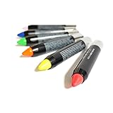 Neon UV Bodypainting Stifte - 6 Farben - Schwarzlicht Leuchteffekt - Für Gesicht & Körper