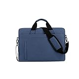 CHENC Laptoptasche Laptoptasche Geeignet for Schulterhandtasche Männer und Frauen wasserdichte Aktentasche (Color : Royal Blue, Size : Size 17Inch)
