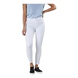 Damen ONLY Skinny Fit Jeans | Mid Waist Stretch Denim Hose | ONLBLUSH Life Röhrenjeans, Farben:Weiß, Größe:M / 32L