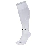 Nike Unisex Erwachsene Knee High Classic Football Dri Fit Fußballsocken, Weiß (White/Schwarz), 42-46 EU (L)