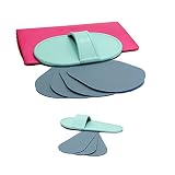 RESPEKT Moondepil Beauty Werkzeug zur Entfernung von kleinen Härchen mit integrierten Peeling Pads, Haarentfernung leicht gemacht inkl. Gesichtshaar-Epilierer für unerwünschte G