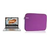 Lenovo IdeaPad Flex 3 Chromebook 29,5 cm (11,6 Zoll, 1366x768, HD, Touch) Convertible Notebook grau & Amazon Basics Laptop-Schutzhülle,11,6 Zoll, Lila