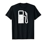 Gaspumpensymbol mit niedrigem Kraftstoff T-Shirt