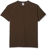 Fruit of the Loom Valueweight T-Shirt Diverse Farbsets Chocolate XXL