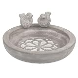 Outdoor Deko/Vogelbad aus Zement/Maße: 20 x 20