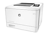 HP Color LaserJet Pro M452nw Farblaserdrucker (A4, Drucker, WLAN, LAN, HP ePrint, Airprint, USB, 600 x 600 dpi) weiß