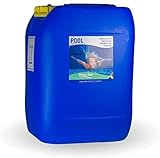 Huwa-San Pool chlorfreie Pool-Desinfektion und Wasserpflege (Wasserstoffperoxid-Basis 11,9%, 20L bis 150m³)…