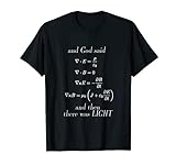 God said Maxwell-Gleichungen Differential Form T-Shirts