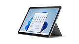 Microsoft Surface Go 3, 10 Zoll 2-in-1 Tablet (Intel Pentium Gold, eMMC, Windows 11 Home S) Platin 4GB RAM + 64GB SSD