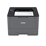 Brother HL-L5000D A4 monochrom Laserdrucker (Drucken, 1.200 x 1.200 dpi, USB, Print AirBag für 200.000 Seiten, 40 Seiten/Min.), Dark Grau/ Schwarz