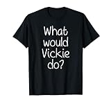 What Would Wickie Do Lustiger personalisierter Name Frauen Geschenkidee T-Shirt