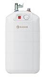 Eldom Warmwasserspeicher/Boiler 15L Untertisch druckfest, 2000 W, B Energieeffizienzklasse, Weiß, Traditional, 72326PM