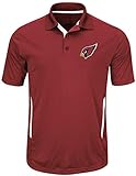 Arizona Cardinals Majestic NFL 'Field Classic 2' Men's Short Sleeve Polo Shirt