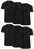 Urban Classics Herren Basic Tee 6-Pack T-Shirt, blk/blk/blk/blk/blk/blk, L