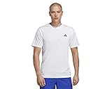 Adidas Herren T-Shirt (Short Sleeve) Tr-Es Base T, White/Black, IC7430, XL