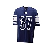 Fanatics NFL Los Angeles Rams Trikot Shirt Iconic Franchise Poly Mesh Supporters Jersey (L)