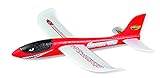 CARSON 500504013 - Wurfgleiter Airshot 490 rot, Wurfgleiter, 100 % flugfertig, Segelflugzeug zum Werfen, Fast unzerstörbar, Perfekte Flugeigenschaften,aus Styropor