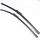 YSKG Wischerblätter Auto Windschutzscheiben Wischblätter Gummi für Lincoln MKZ Form 2007 2008 2009 2011 2012 2013 2014 bis 2017 Windshield Wiper Blades (Größe : 2013-2017)