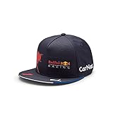 Red Bull Racing - Offizielle Formel 1 Merchandise Kollektion - Max Verstappen 2022 Team Flat Brim Teamkappe - Cap - Erwachsene - Dunkelblau - Einheitsgröße