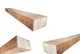 Holzpfosten aus Eichenholz - Kantholz Eichen Pfosten Holz Pfahl (10x10 x 200 cm)