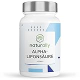 naturally R Alpha Liponsäure Kapseln - 90 Kapseln mit 250 mg R Alpha Liponsäure