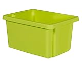 CURVER Drehstapelbox Essentials 16L in grün, Plastik, 39x29.5x20.3 cm