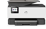HP OfficeJet Pro 9010e Multifunktionsdrucker (HP+, A4, Drucker, Scanner, Kopierer, Fax, WLAN, LAN, Duplex, Airprint, mit 6 Probemonaten HP Instant Ink Inklusive) Grau, Weiß