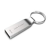 maxineer USB Stick 64GB Speicherstick Metall Wasserdicht USB-Flash-Laufwerk Memory Stick mit Schlüsselring (64gb)