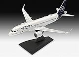 Revell RV63942 Other License 63942 Airbus A320 neo Lufthansa Flugmodell Bausatz 1:144, 1/100