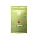 edubily nutrition® Clear Whey Isolat - Klarer Proteindrink - ca. 90% Proteingehalt - Laktosefrei - 500 g Pulver - Fruchtige Geschmacksrichtungen (Himbeer-Limette)