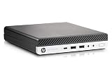 HP EliteDesk 800 G4 Desktop Mini Intel Core i5 8500T 512GB SSD Festplatte 16GB Speicher Windows 11 Pro Desktop Computer Mini PC (Generalüberholt)