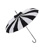 Ddcjc Regen Regenschirm Männer 16k Starke Winddichte Turm Pagode Regen Regenschirm Lange Griff Regenschirm Frauen Parapluie (Color : 1)