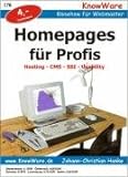Homepages für Profis. Hosting, CMS, SSI, Usability