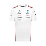 MERCEDES AMG PETRONAS Formel 1 Team - 2023 Team T-Shirt, weiß, XL