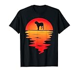 Sonnenuntergang Dog Fila Brasileiro T-Shirt