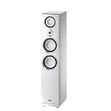 Magnat Quantum 759 I 3 Wege-Standlautsprecher mit hochwertigem HiFi-Sound I Elegante Lautsprecherbox mit Doppelbass – weiß Piano/
