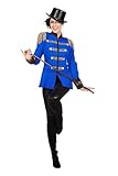 Wilbers&Wilbers 4236-40 Zirkusjacke, Damen, Einfarbig, Blau, 40
