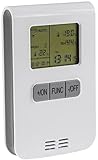 Funk Thermoschalter Innen für Pilota Casa Display - Temperatur Funksender 433,92Mhz für Funkempfänger - Steuerung zum Heizen Kühlen