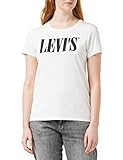 Levi's Damen The Perfect Tee T-Shirt, White (90's Serif T2 White+ 0781) ,L