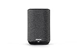 Denon Home 150 NV kabelloser Lautsprecher mit integrierter HEOS Multiroom-Technologie, Bluetooth, Apple AirPlay 2, Schw
