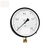 BFFDD. Y150-Druckmessgerät 0,16~60 MPA Gewöhnlicher Druckmessgerät Wasserdruckkessel-Druckmessgerät Niederdruckbarometer (Pressure Range : 0-0.1 Mpa)